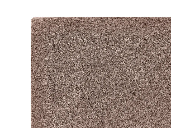 Bed Boucle 140 x 200 cm (EU Double) Brown Belo