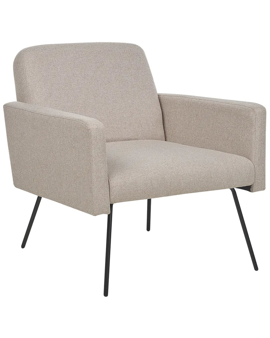 The neutral palette makes it an ideal accent piece.