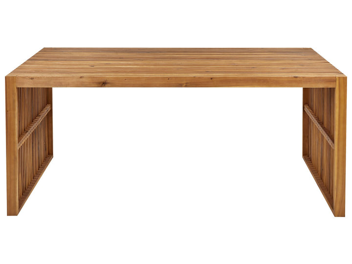 Sulzano Garden Dining Table 180 cm 90 cm Acacia Wood Brown