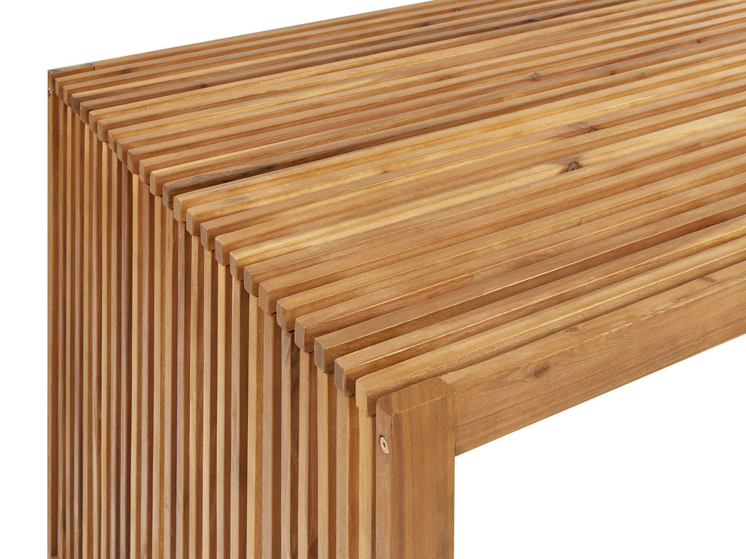 Sulzano Garden Dining Table 180 cm 90 cm Acacia Wood Brown