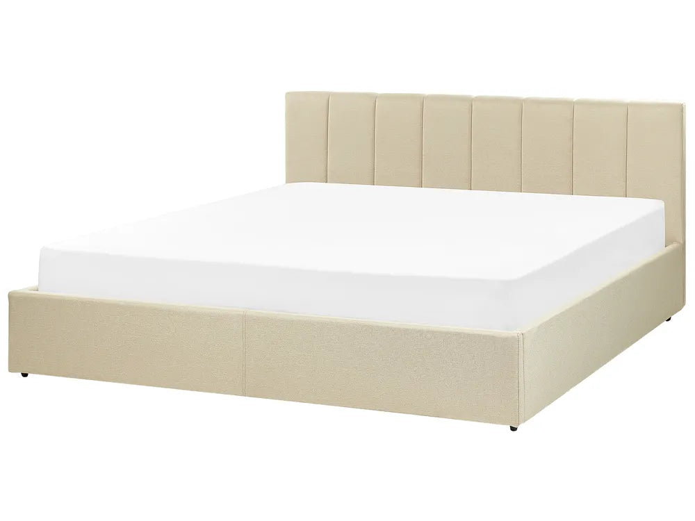 Ottoman Bed Fabric 180 x 200 cm (EU Super King) Beige Behka