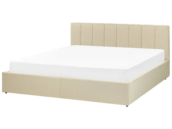 Ottoman Bed Fabric 180 x 200 cm (EU Super King) Beige Behka