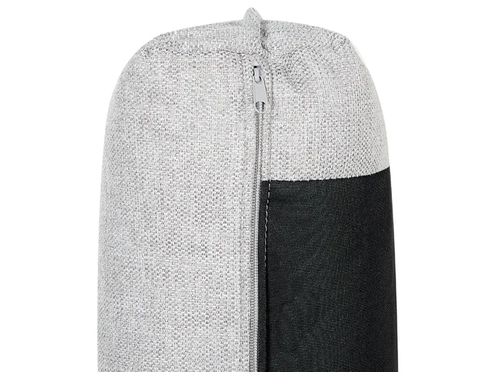 Corner Sofa 3 Seater Linen Light Grey Left Hand Gotthold