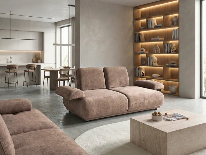 Sofa 2 Seater Brown Orella