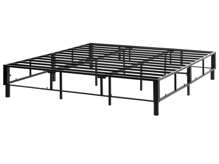 Divan Bed without Headboard Fabric 180 x 200 cm (EU Super King) Light Grey Wauseon