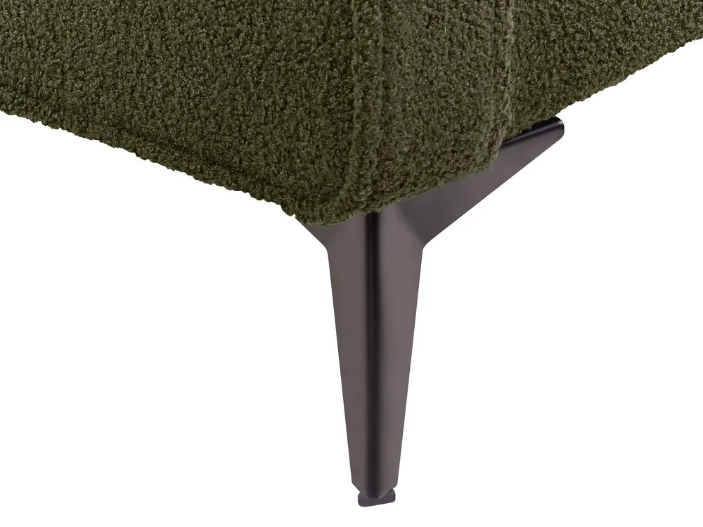Bed Boucle 180 x 200 cm (EU Super King) Dark Green Modica