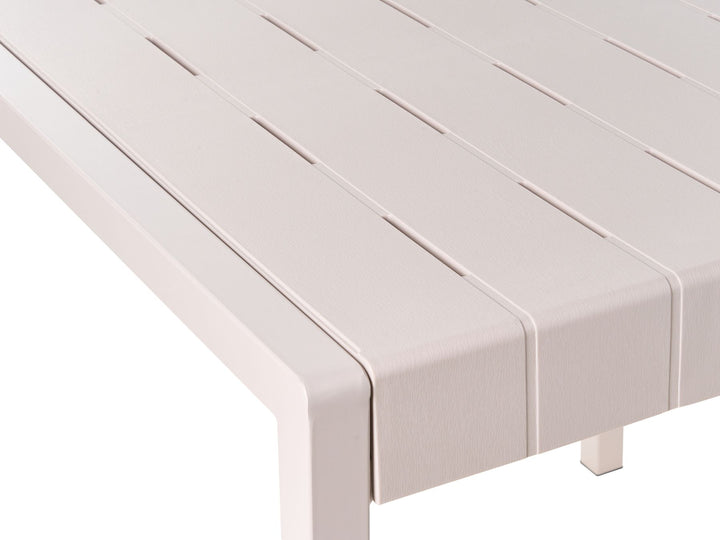 Bartica Garden Dining Table  154 cm 84 cm Beige