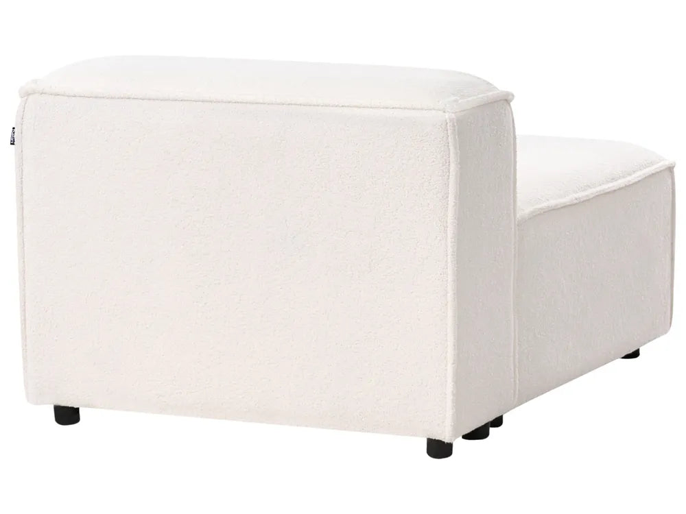 Modular Corner Sofa 4 Seater Boucle Off-White Left Hand Oakham