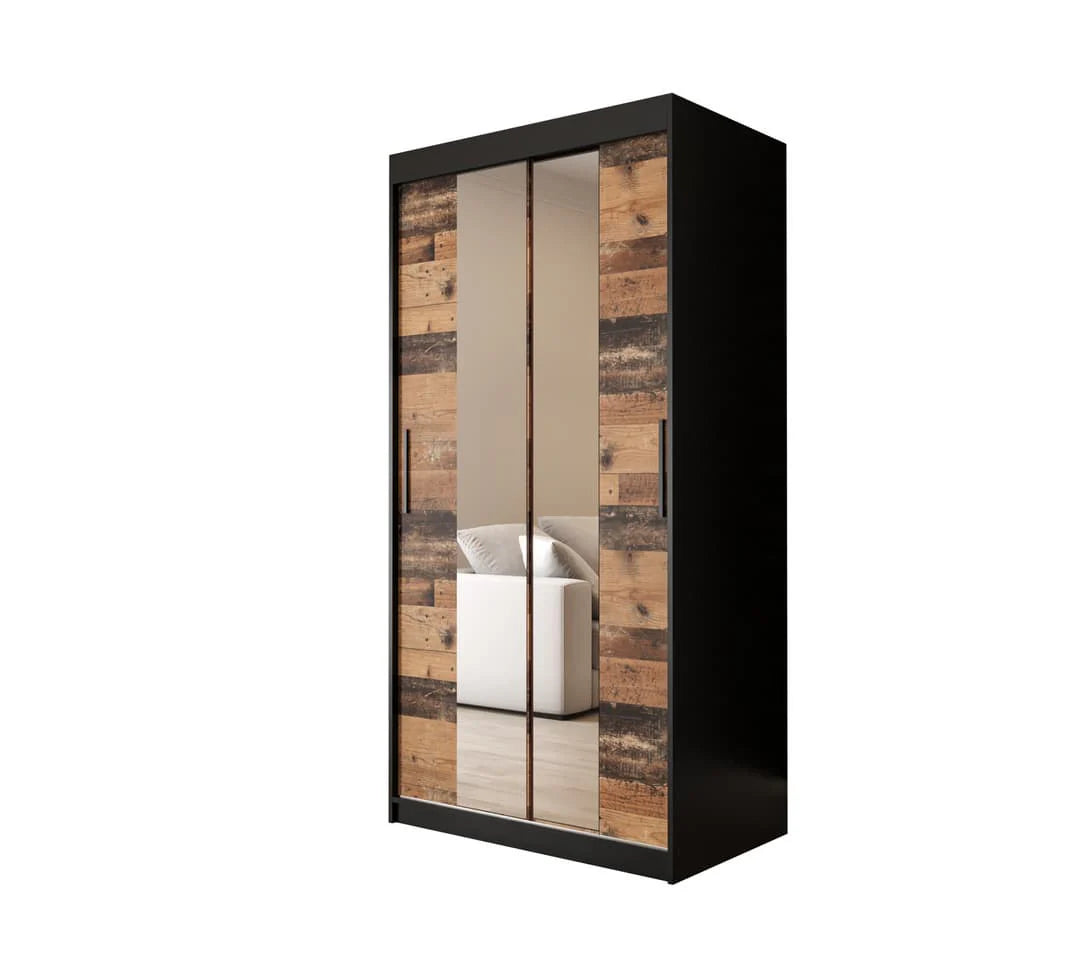 Tilburg I Sliding Door Wardrobe 100cm