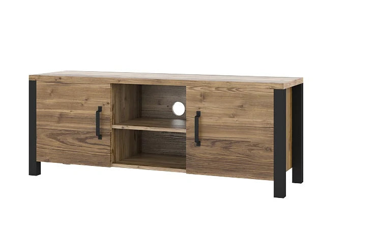 Artistic Olin 41 TV Cabinet Oak Grandson - Stylish Storage Solution H570mm W1470mm D430mm