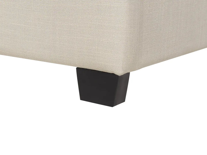 Bed Fabric 180 x 200 cm (EU Super King) Light Beige Aireanna