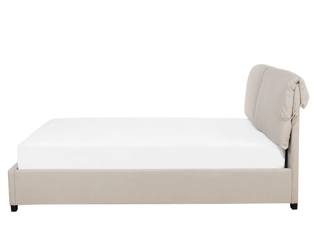 Bed Fabric 180 x 200 cm (EU Super King) Light Beige Aireanna