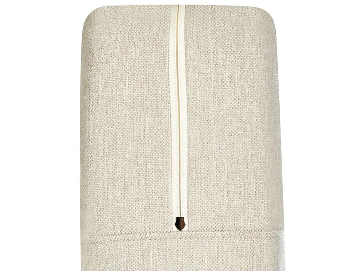 Divan Bed with Storage Fabric 180 x 200 cm (EU Super King) Light Beige Vivian