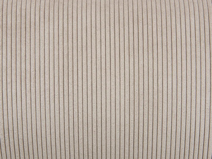 Bed Corduroy 180 x 200 cm (EU Super King) Taupe Jeffory