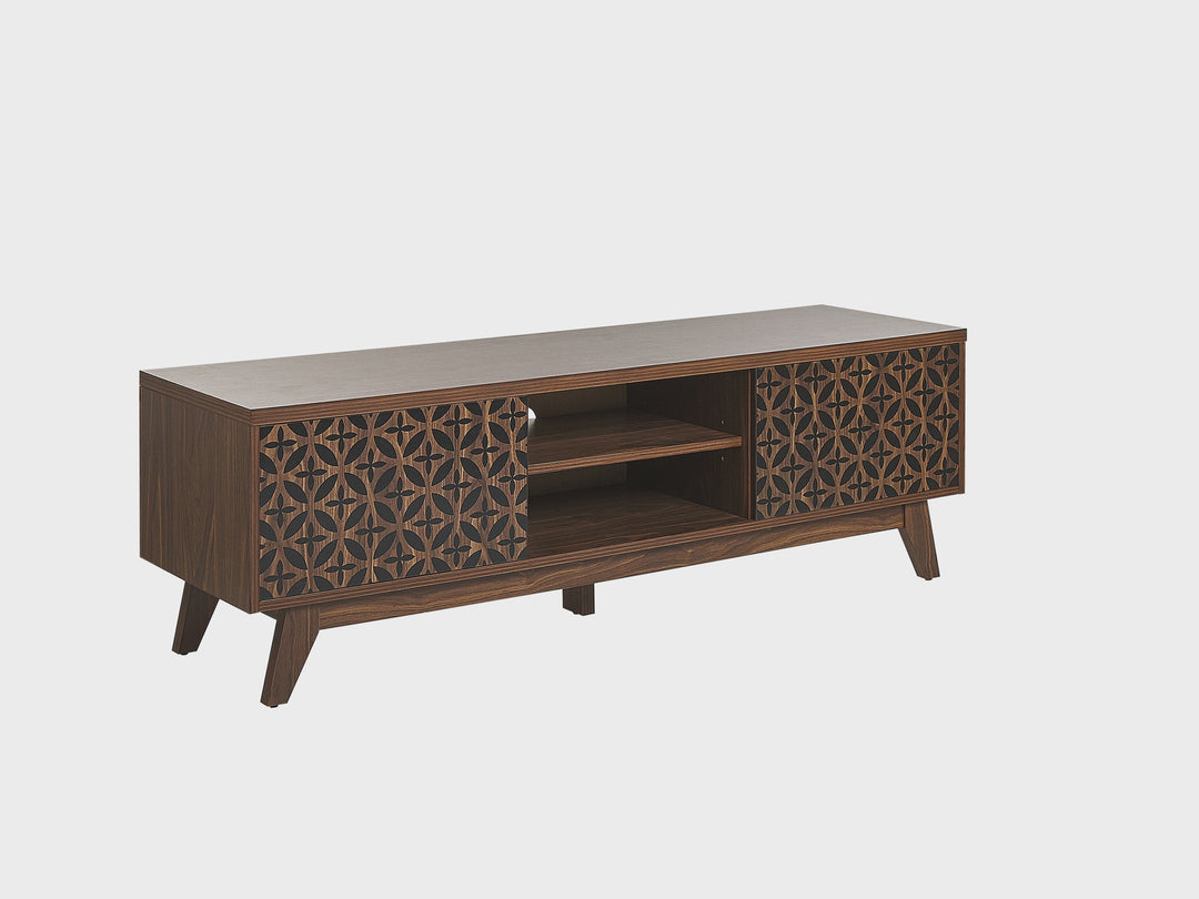 TV Stand Dark Brown Favio
