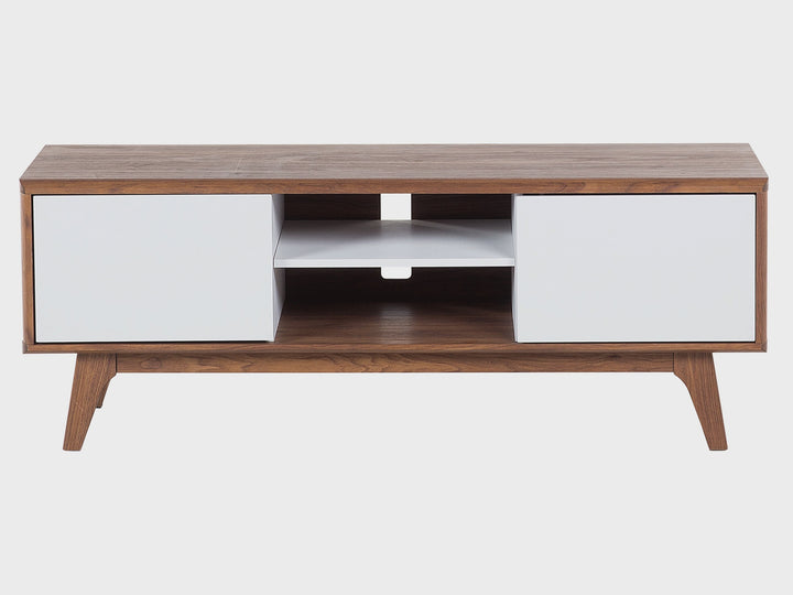 TV Stand Brown/ White Vilnius