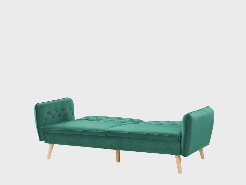 Bardu Sofa Bed Dark Green Velvet