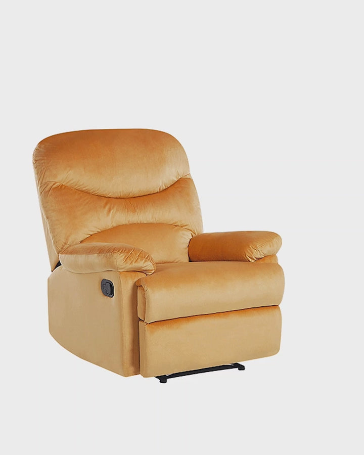 Eslov Armchair Velvet Mustard