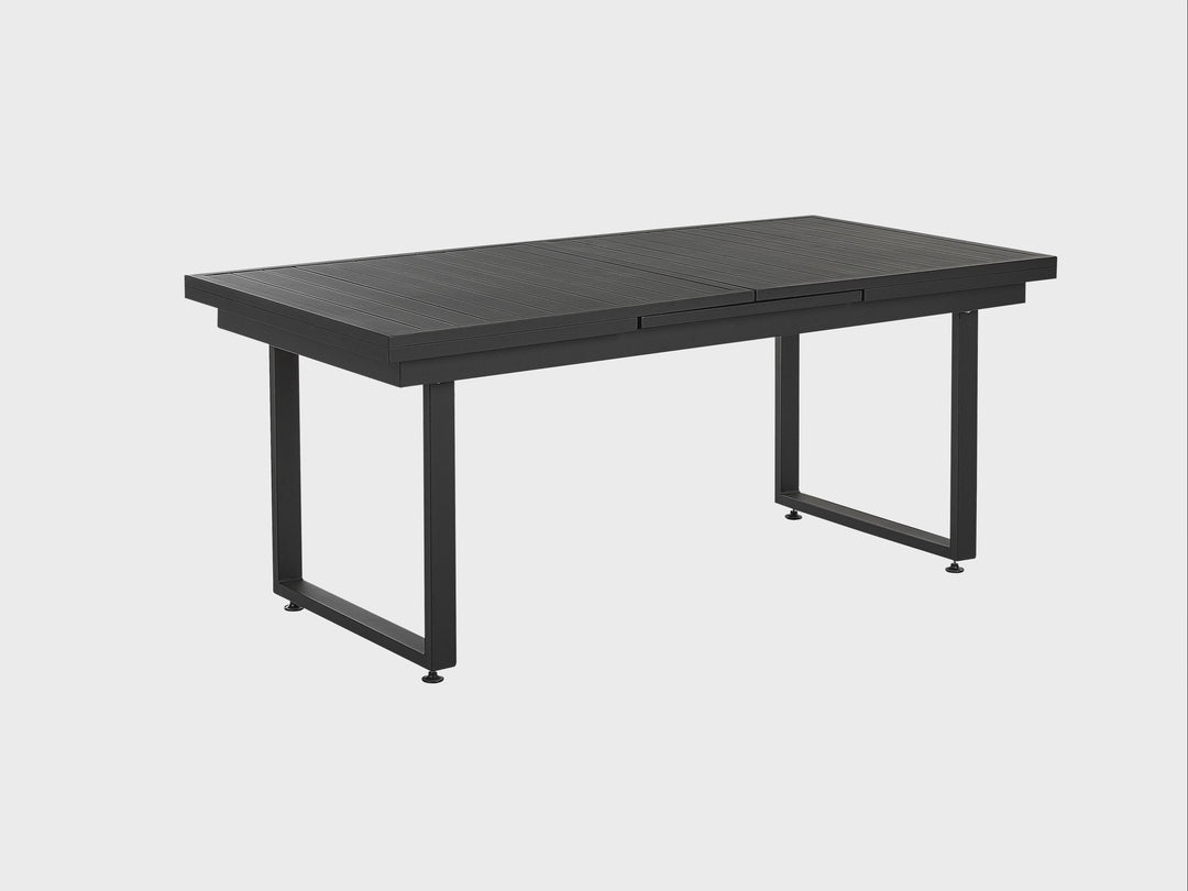 29/08/2025 Valcanetto/Busseto Garden Dining Set 8 Seater Metal Black