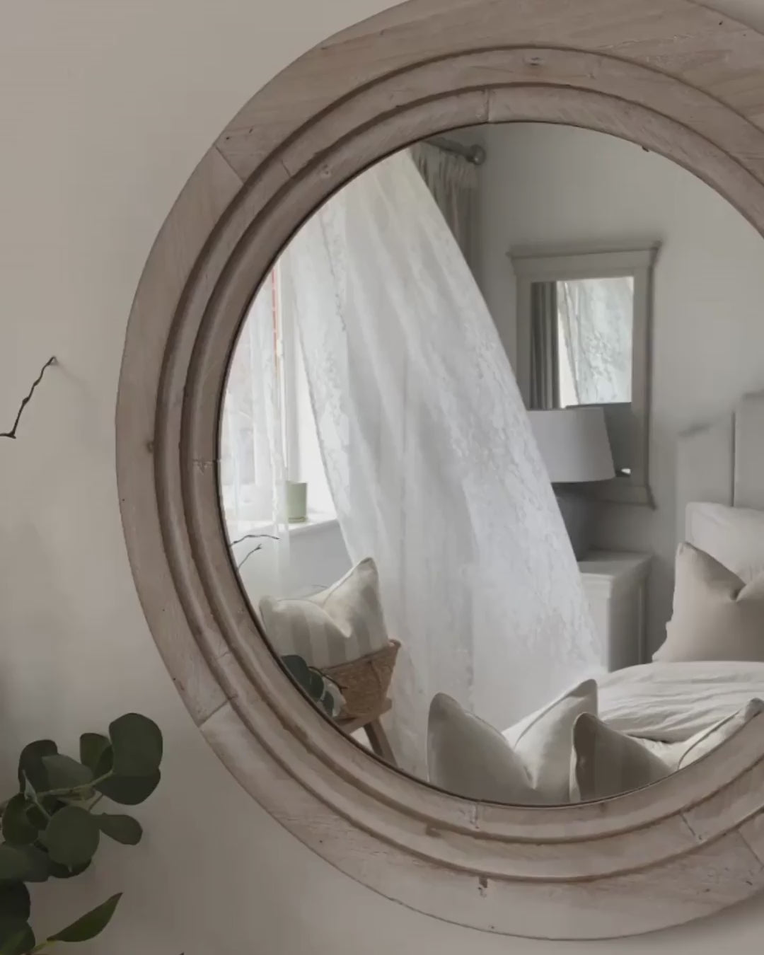 Delicias Wall Mirror Off-White