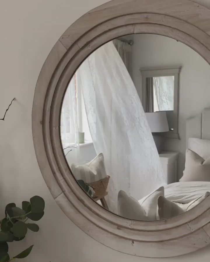 Delicias Wall Mirror Off-White