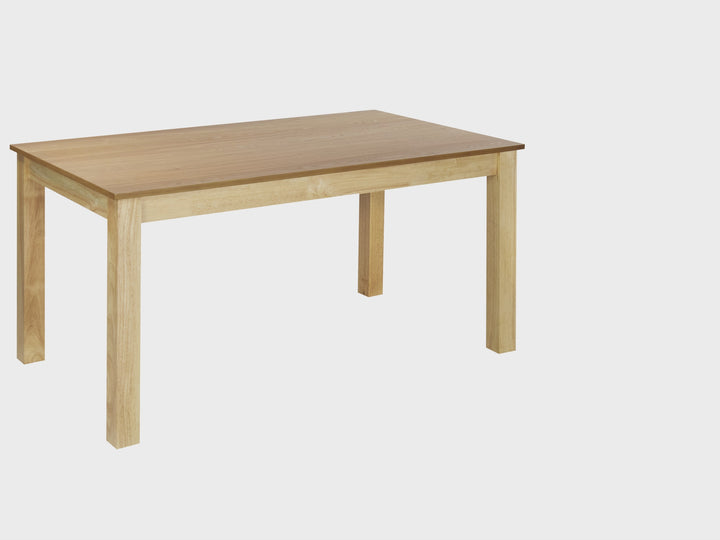 Extending Dining Table 160/240 x 90 cm Light Wood Madura