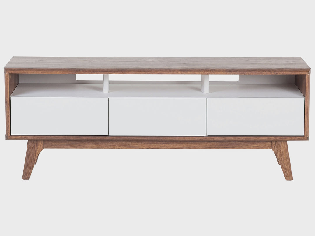 TV Stand Brown/ White Colima