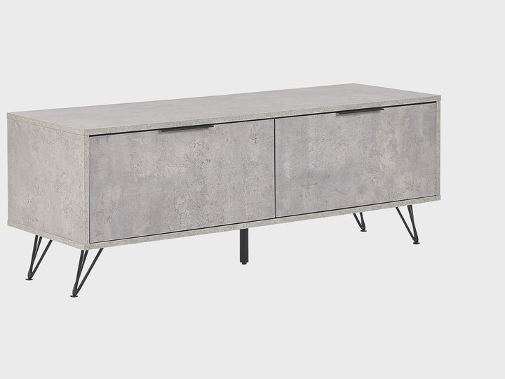 TV Stand Grey Concrete Effect Auriville
