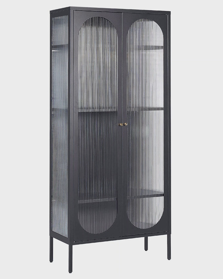 Display Cabinet Foxton Metal Black