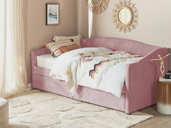 Vittel Fabric EU Single Daybed Pink