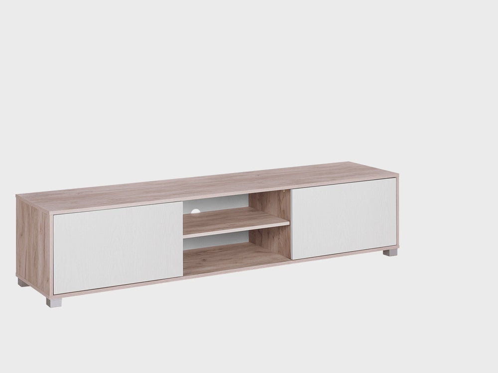 TV Stand Brown/ White Cesilee
