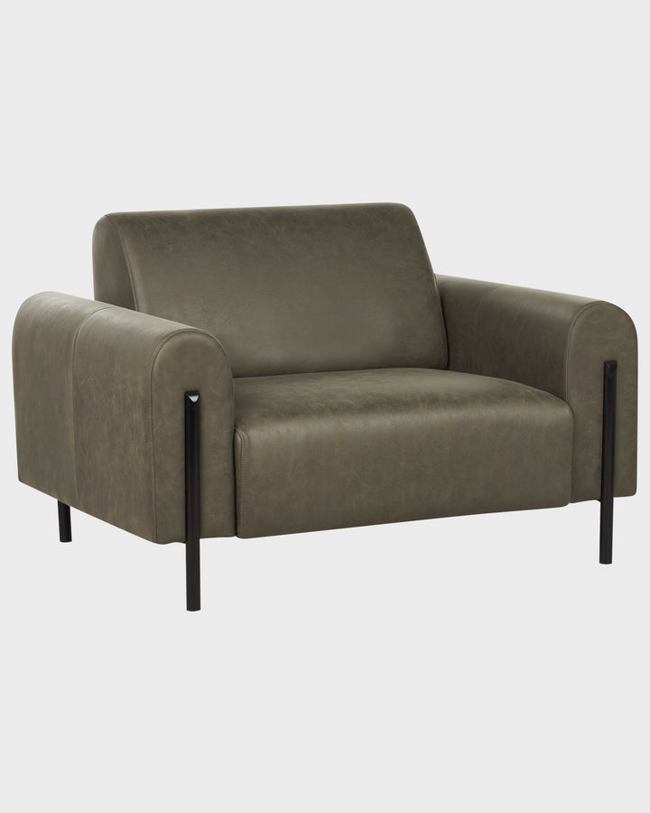 Askim Armchair Dark Green