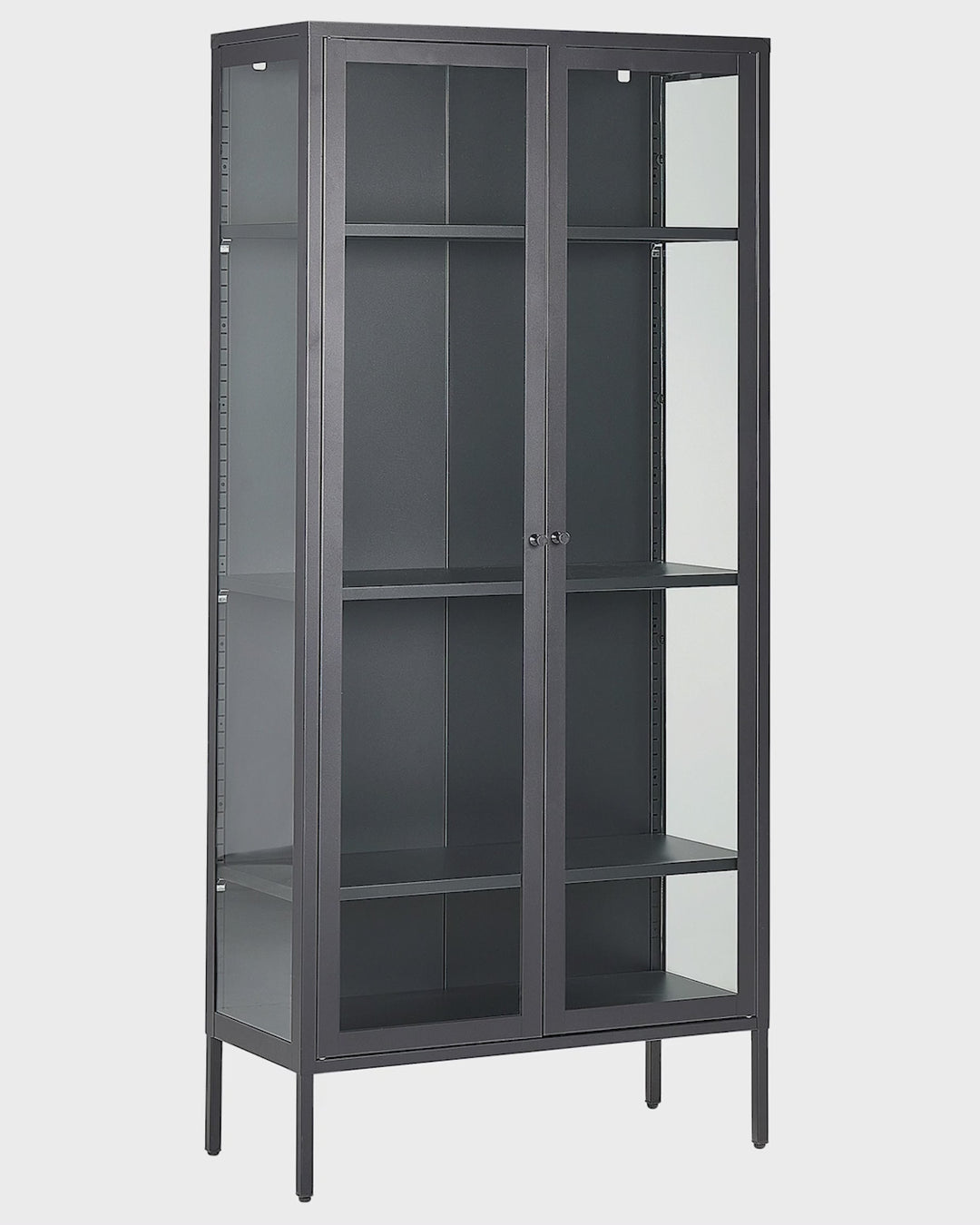 Display Cabinet Harty Metal Black