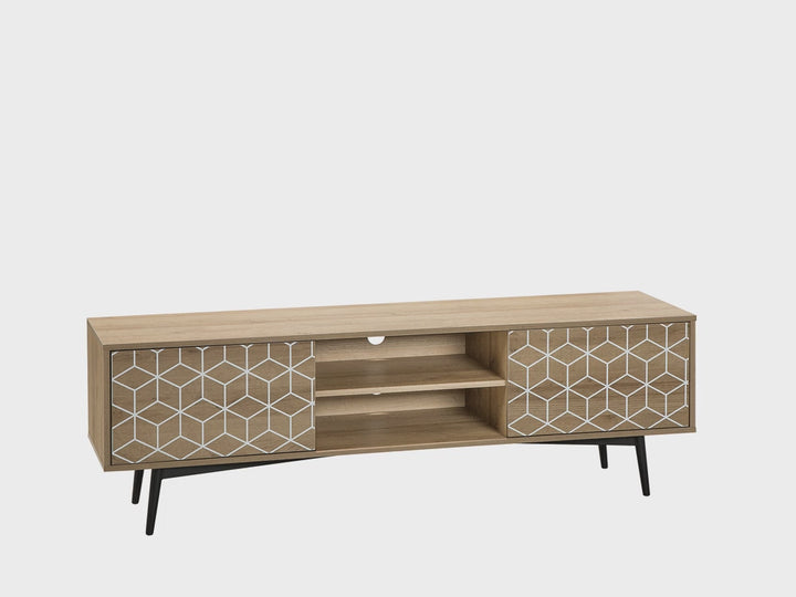 TV Stand Light Brown Guadalupe