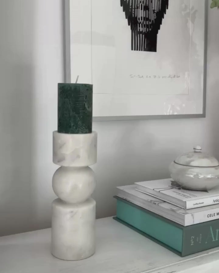 Inshas Flower Vase Metal 39 cm Silver