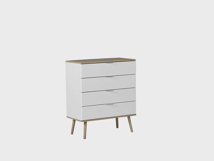 Nestor 4 Drawer Chest White