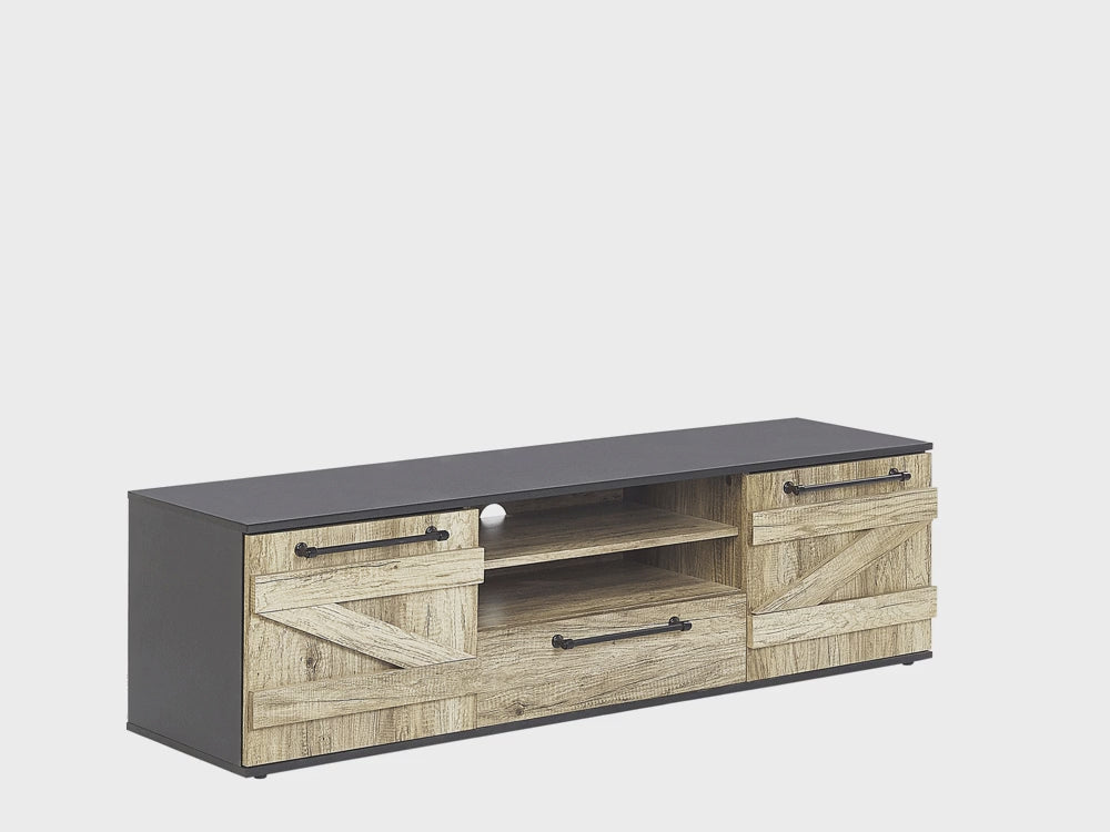 TV Stand Brown/ Black Rozier