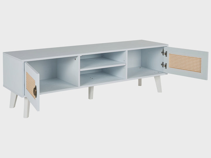 TV Stand Off-White Roanoke