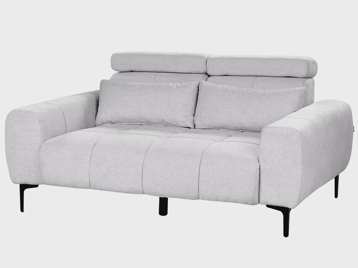 Vegamo 2 Seater Fabric Sofa Grey