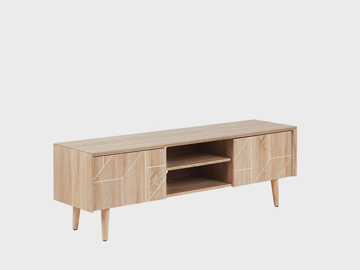 TV Stand Light Brown Dragelin