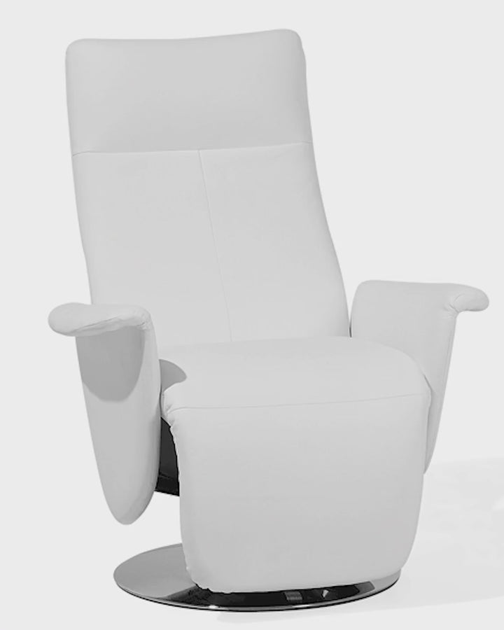 Prime Armchair Faux Leather White