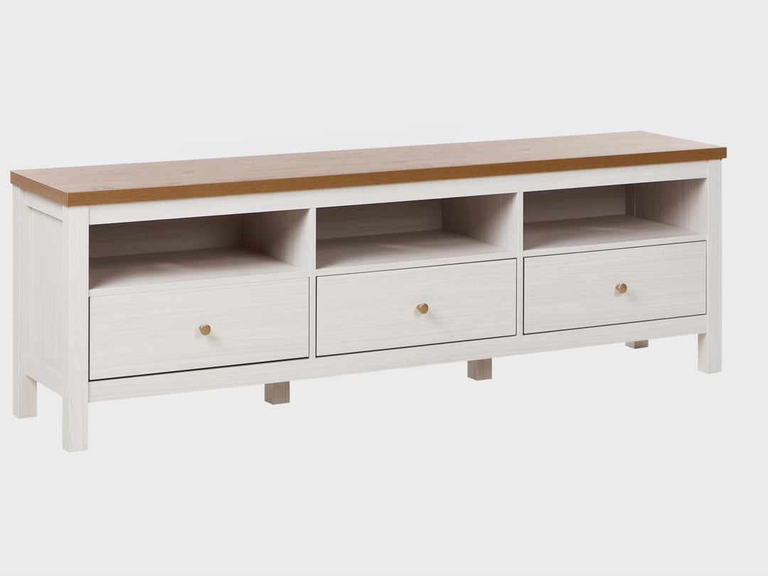 TV Stand White Inniss