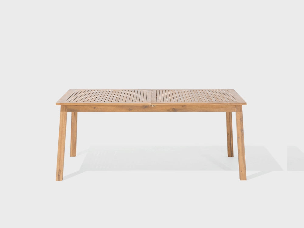 Cesana Garden Dining Set 8 Seater Acacia Wood Light Brown