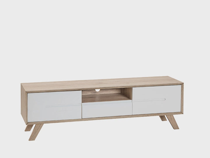TV Stand Brown/ White Beacsfield