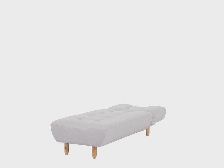 Alsten Fabric Chaise Lounge Light Grey