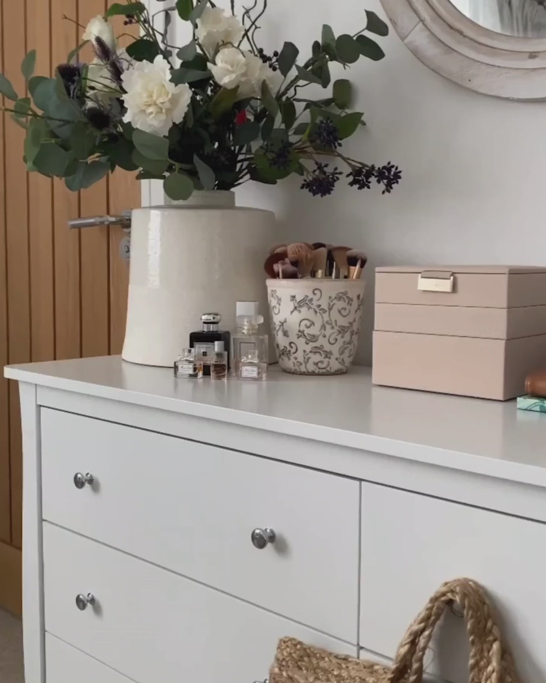6 Drawer Chest White Latitude Run | Traditional Design