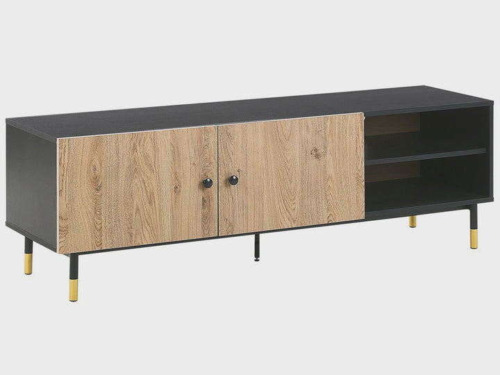 TV Stand Brown/ Black Alazik