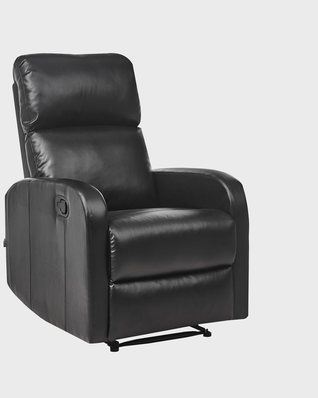 Virrat Armchair Faux Leather Black