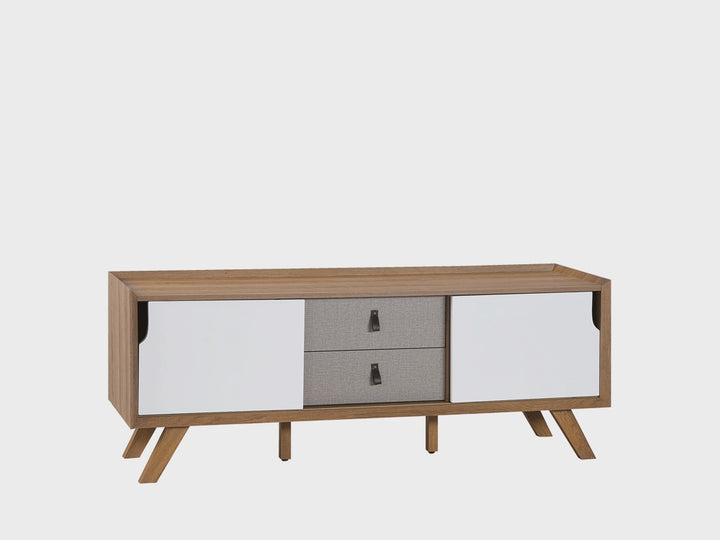 TV Stand Brown/ White Griffing