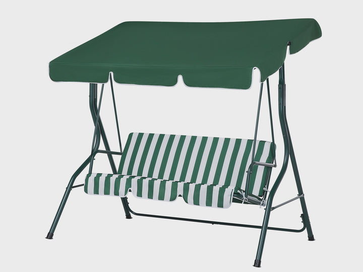 Chaplin Patio Swing Metal Green